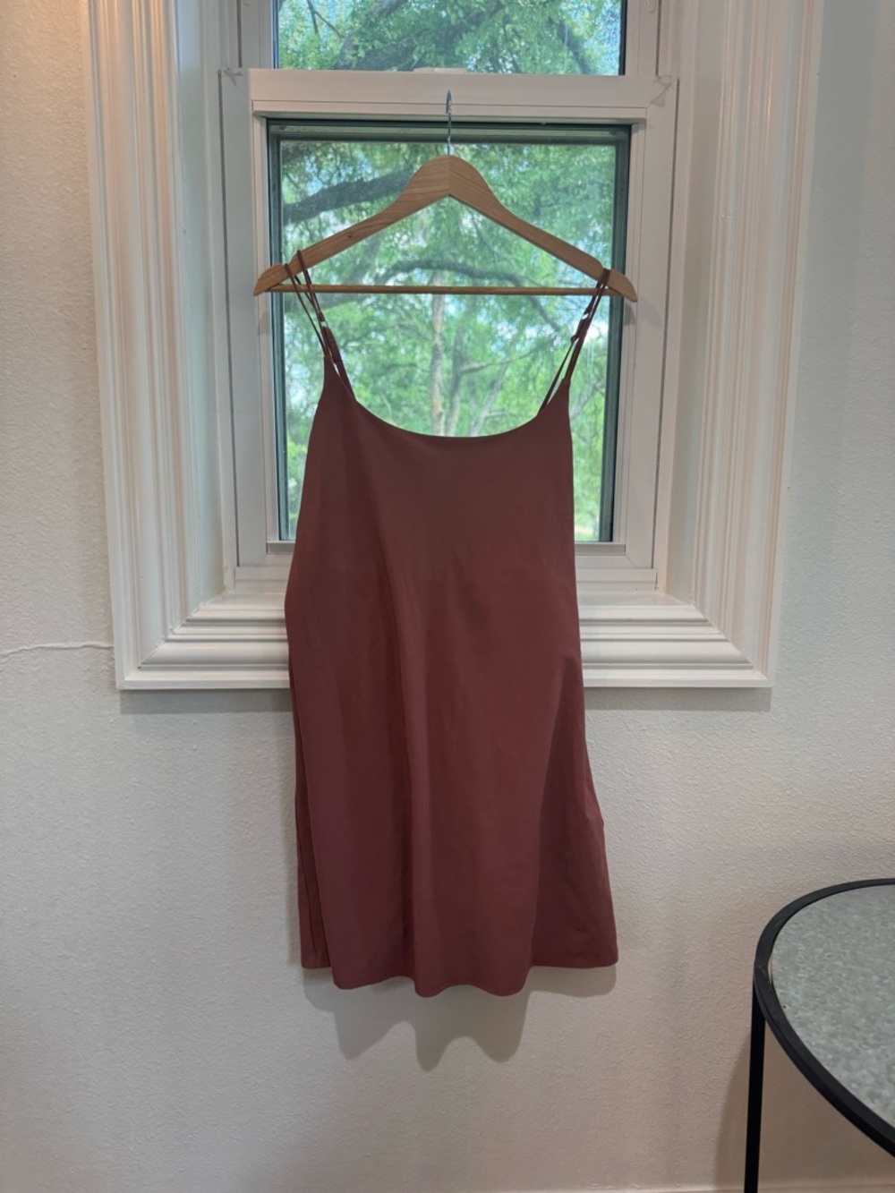 Abercrombie & Fitch Dusty Rose Traveler Mini Dress